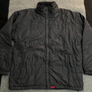 Vintage INNES Black Reversible Coat Skateboarding